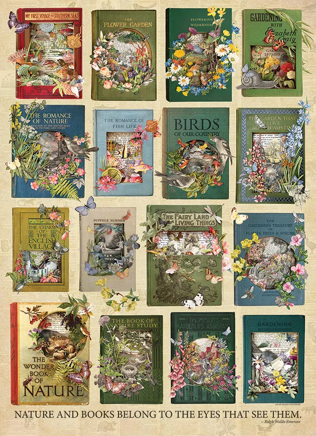 Cobble Hill The Nature of Books puzzle 1000 carti