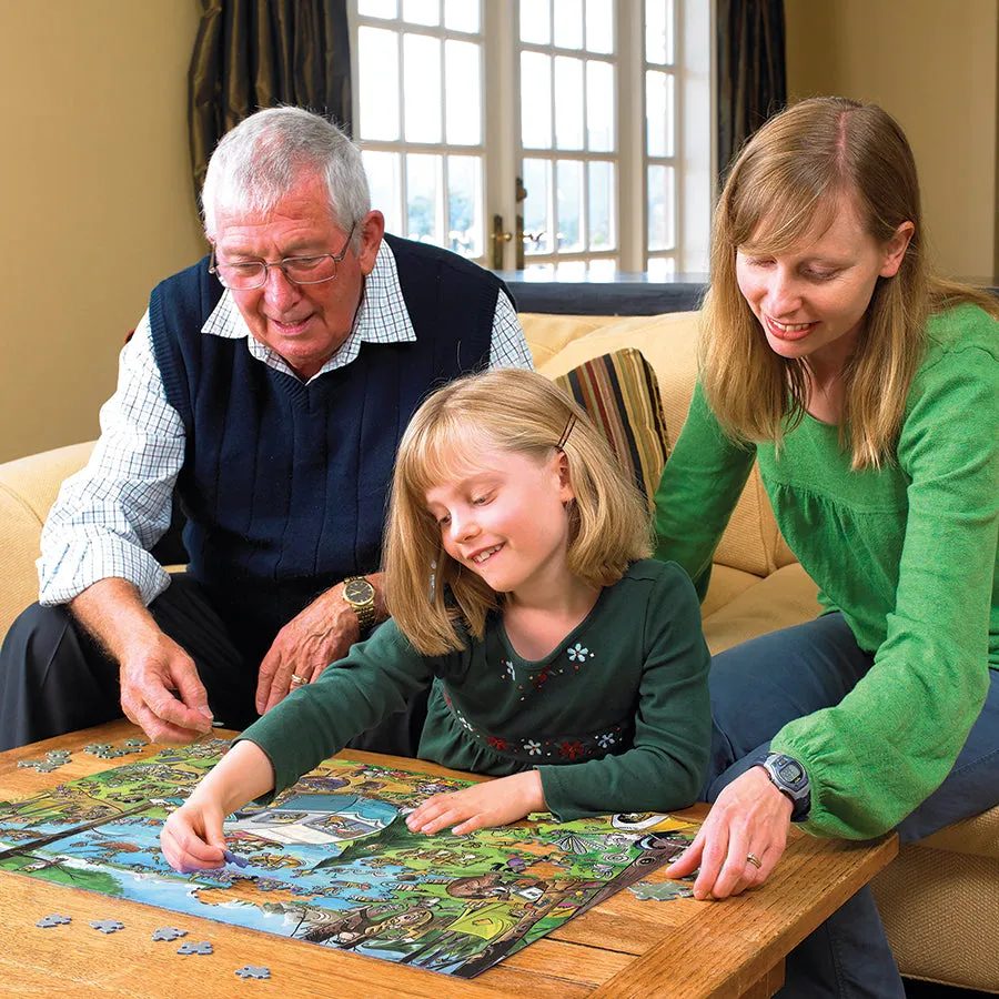 Cobble Hill Family Pieces Call of the Wild puzzle 350 piese