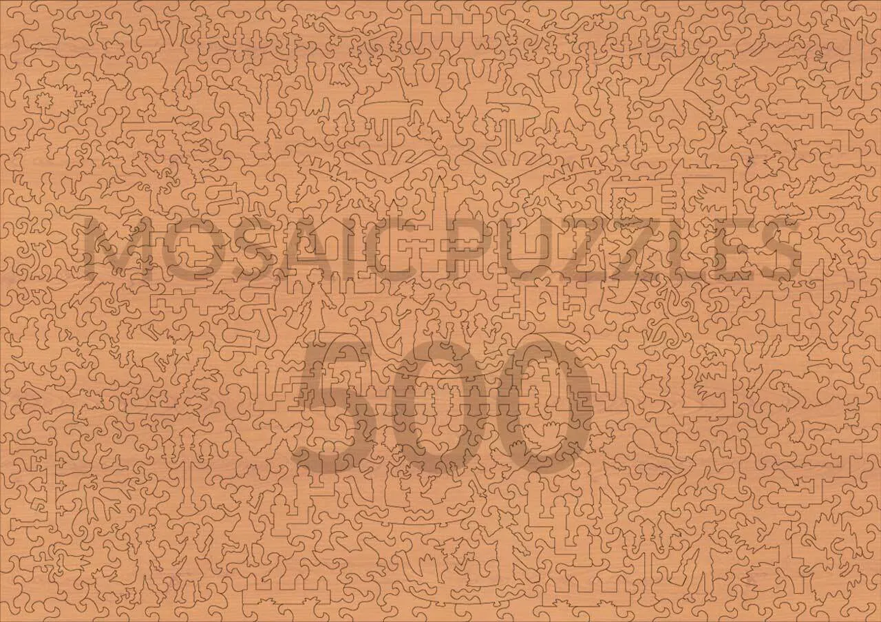 Mosaic Puzzles An Afternoon in Venice puzzle lemn 500 piese Veneția
