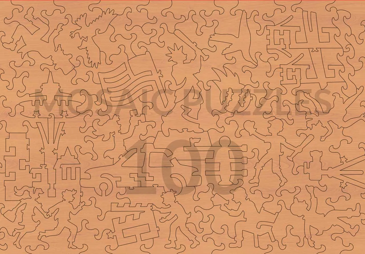 Mosaic Puzzles Pathways of Atlanta puzzle 250 piese oraș