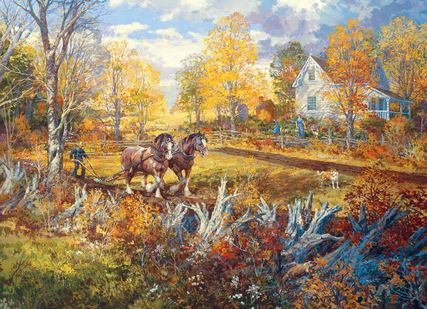 Cobble Hill New Beginning puzzle 1000 piese cai
