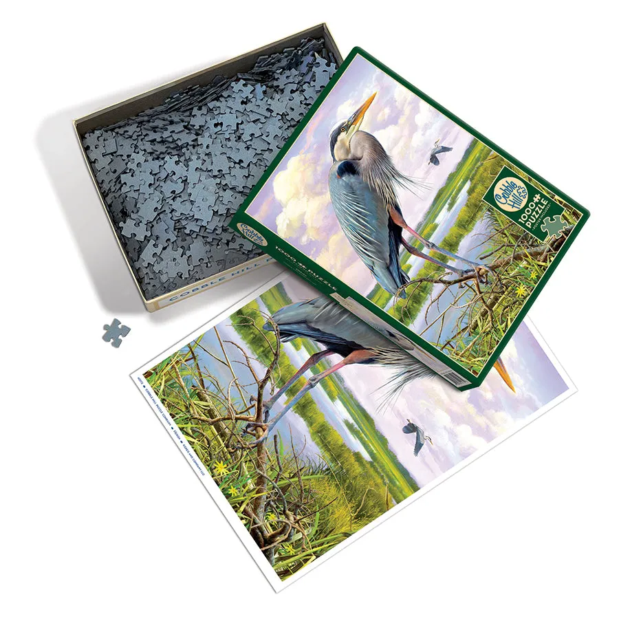 Cobble Hill Heron 40172 puzzle 1000 piese stârc