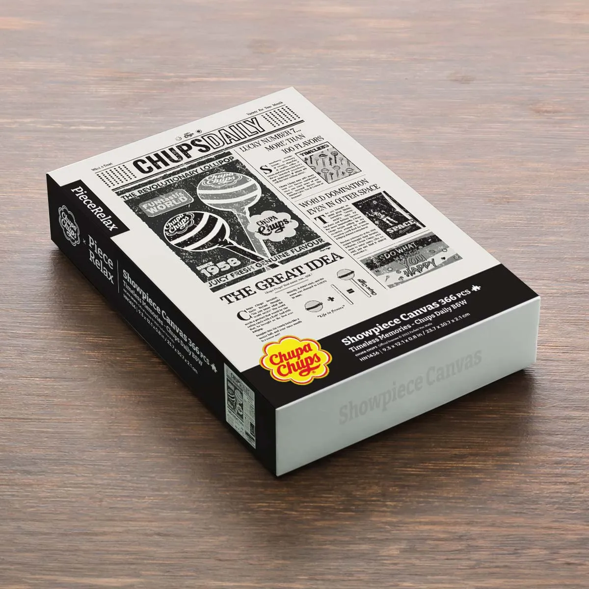 PieceRelax Chups Daily HN1436 puzzle canvas alb-negru