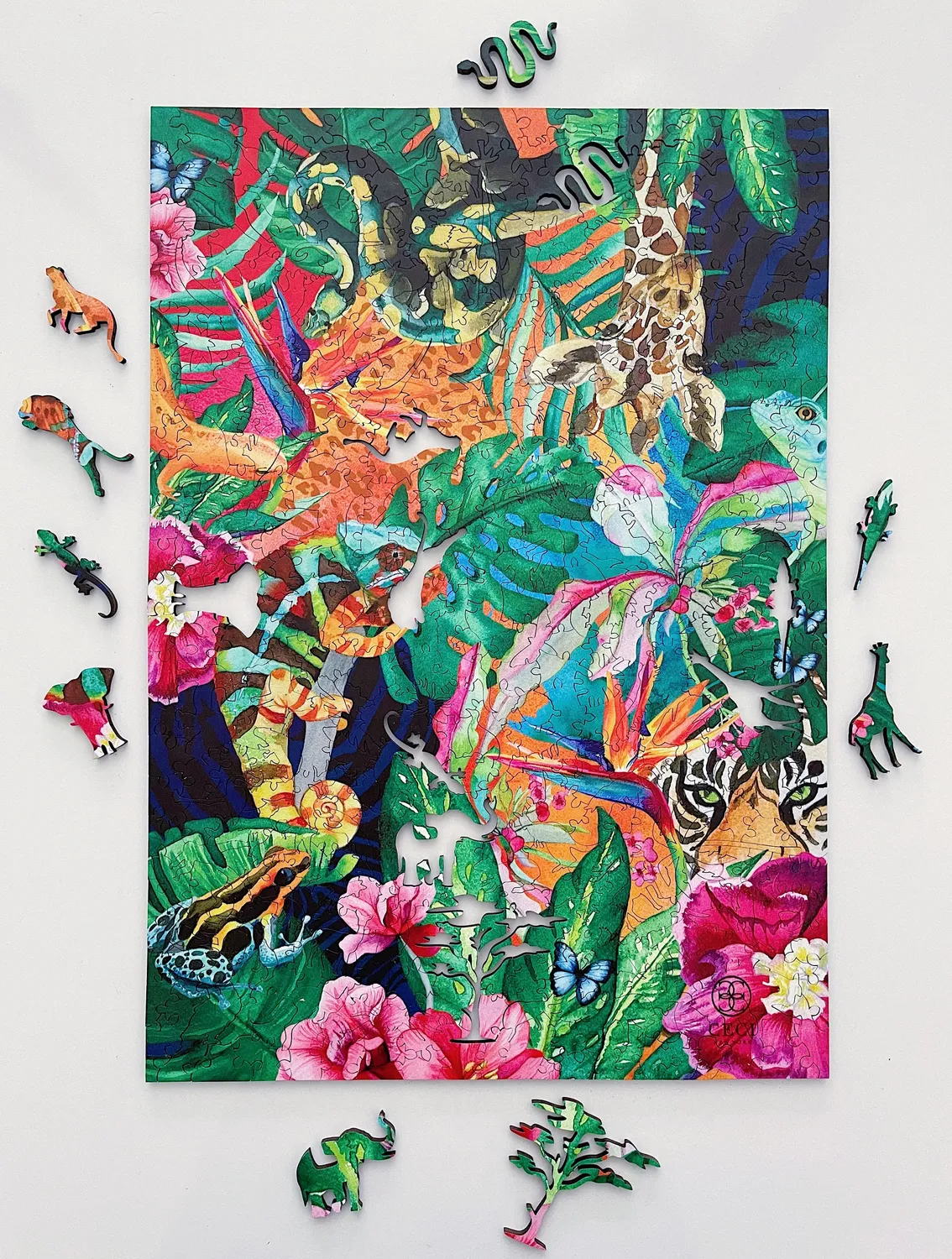 Mosaic Puzzles Jungle Safari puzzle 500 piese animale