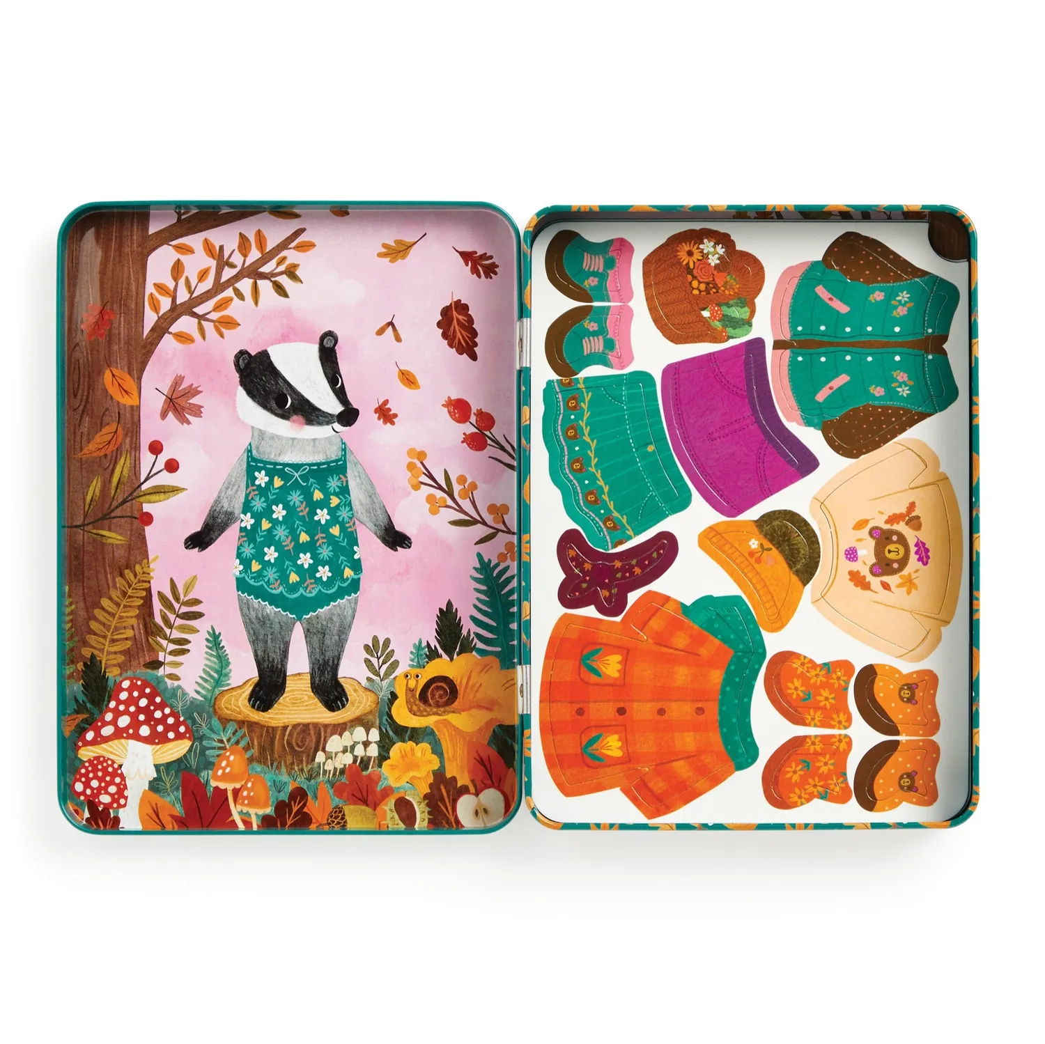 Mudpuppy Folklore Forest joc magnetic 45 magneți