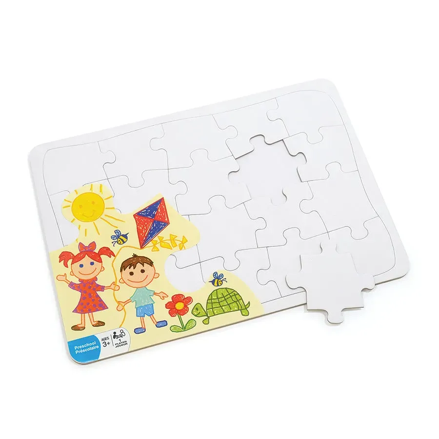 Cobble Hill Create Your Own 10x14 puzzle 20 piese blank