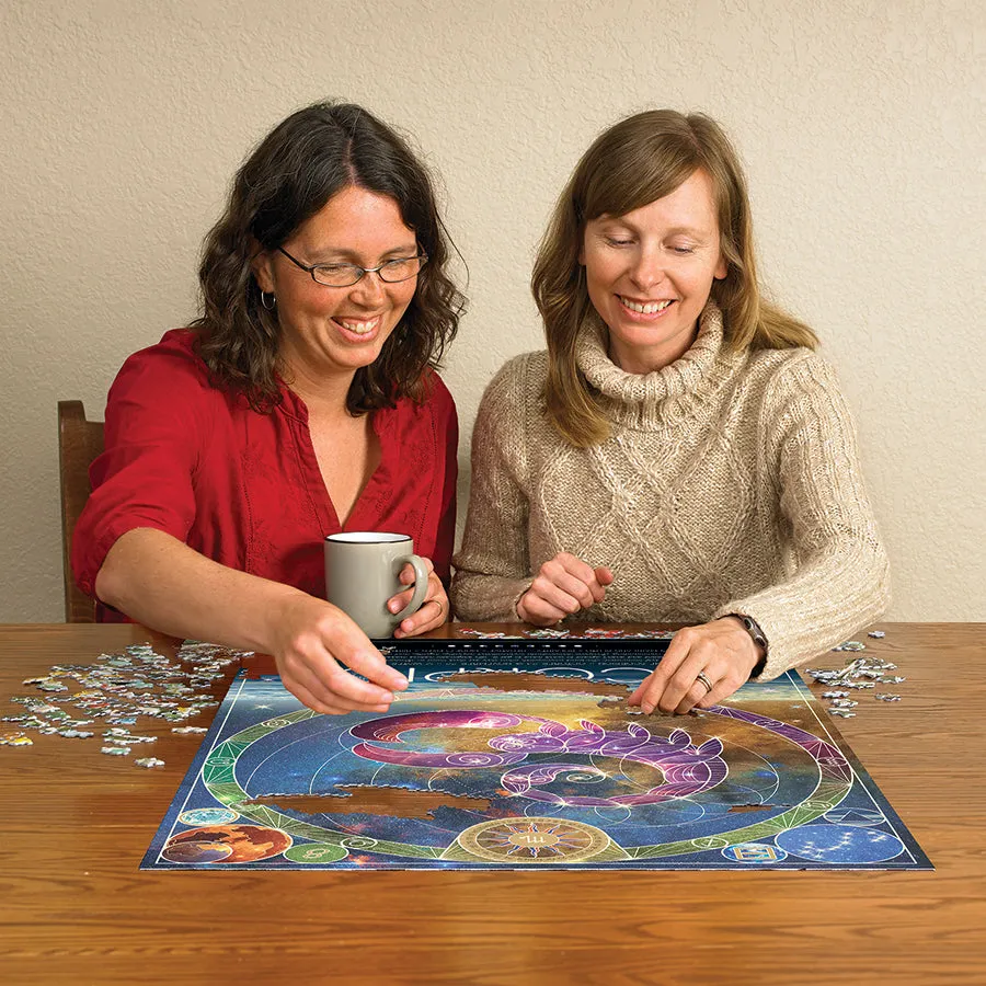 Cobble Hill Scorpio puzzle 500 piese zodiac apa
