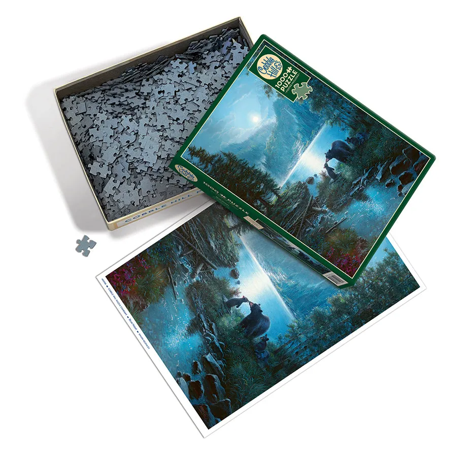 Cobble Hill Bear Night puzzle 1000 piese natura