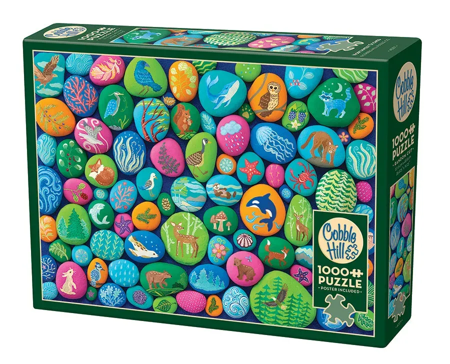 Cobble Hill Northwest Stones puzzle 1000 piese colaj