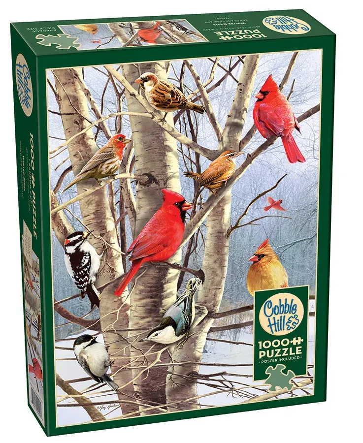 Cobble Hill Winter Birds puzzle 1000 piese iarna
