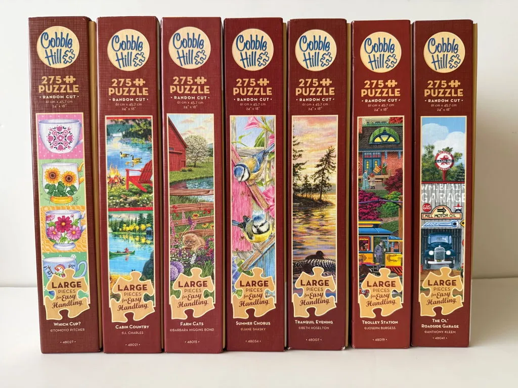 Cobble Hill Pairs Relay puzzle 275 piese set 2 piese mari