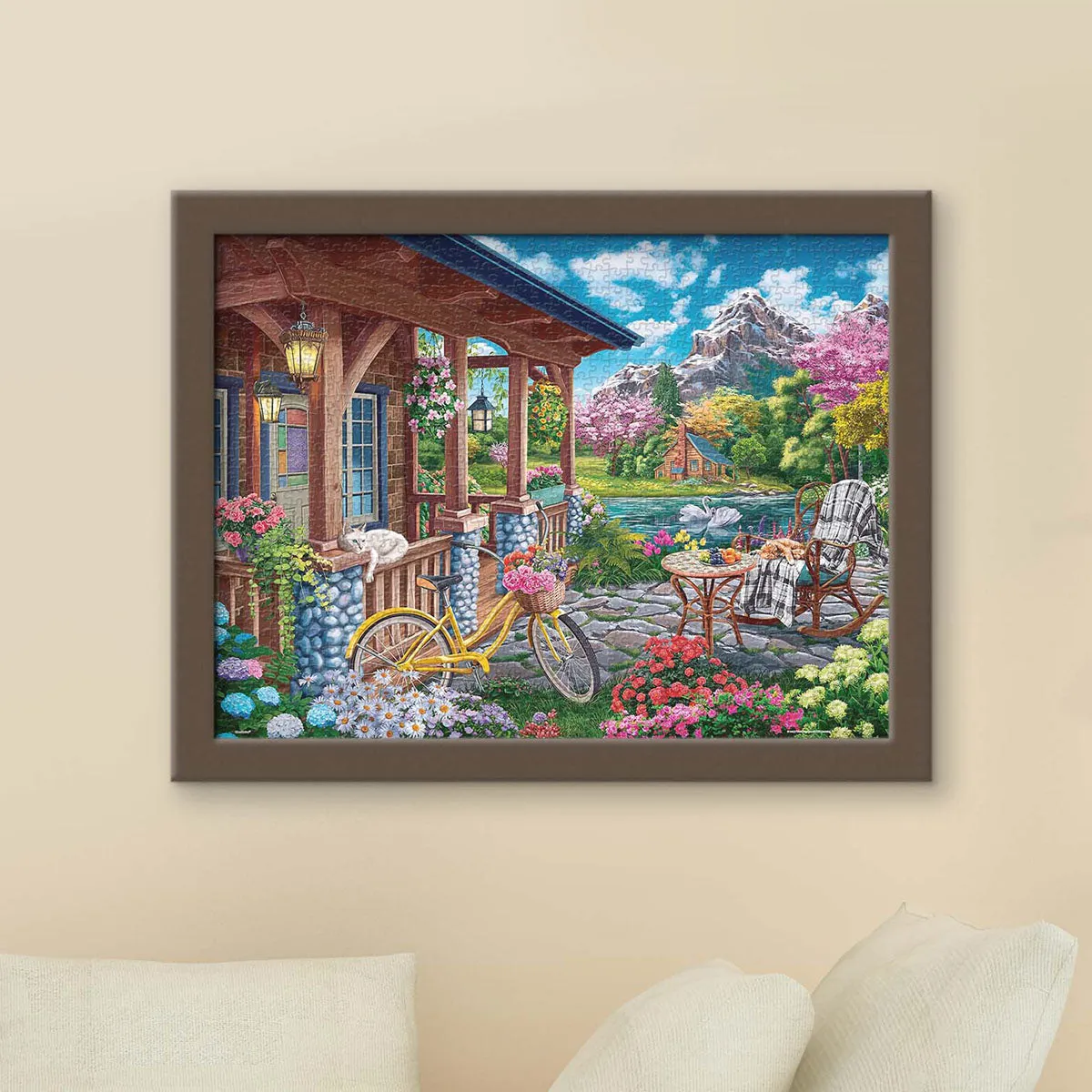 PieceRelax PieceClicks Colorful Lake House U1149 puzzle 1008 piese lac