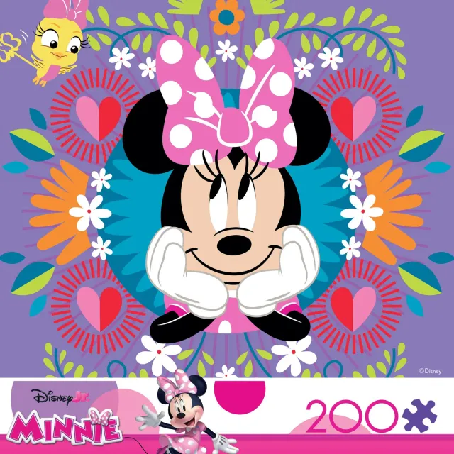 Ceaco Minnie Flower Child puzzle 200 piese floral