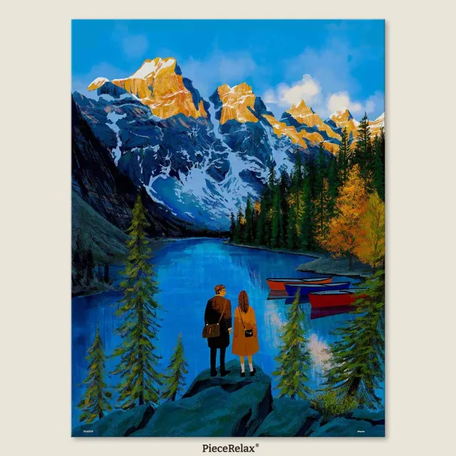 PieceRelax Moraine Lake Promise U1210 puzzle 1000 piese peisaj
