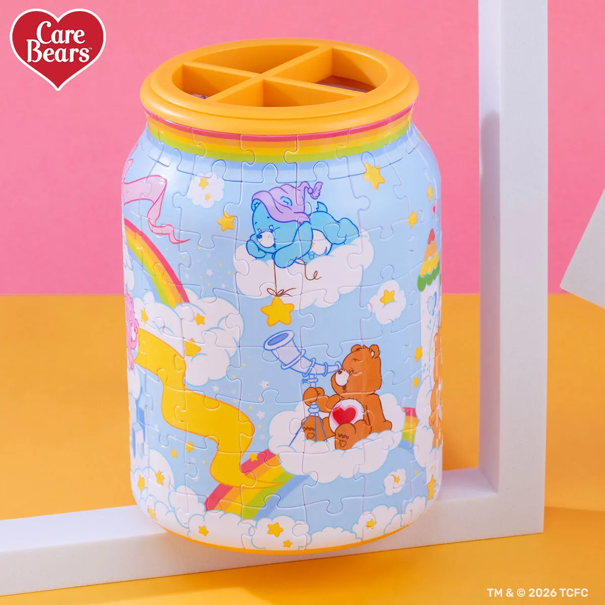 PieceRelax Bearadise BA1018 borcan puzzle Care Bears