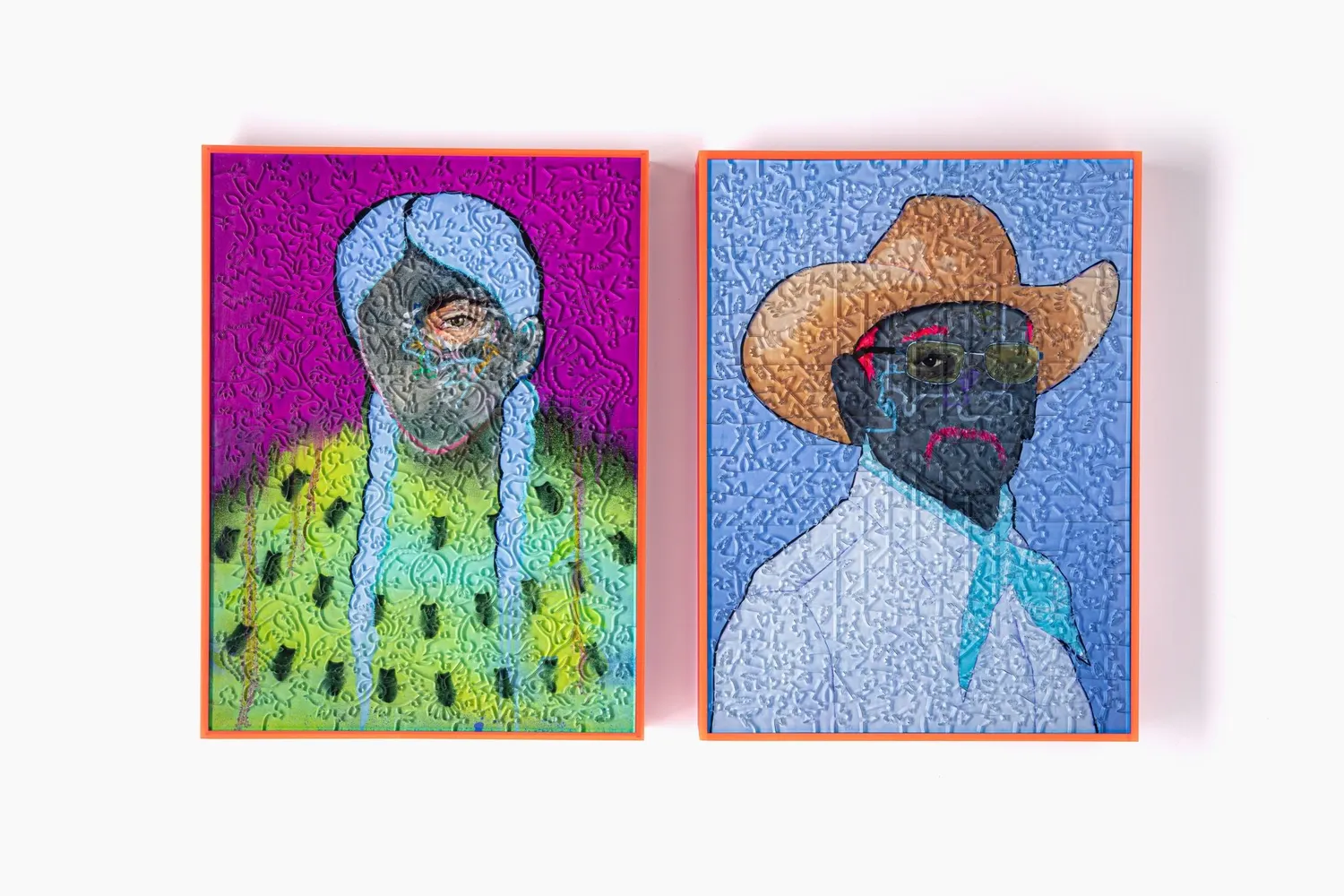 Eklektik Pieces Wičhíšta puzzle 300 piese portret