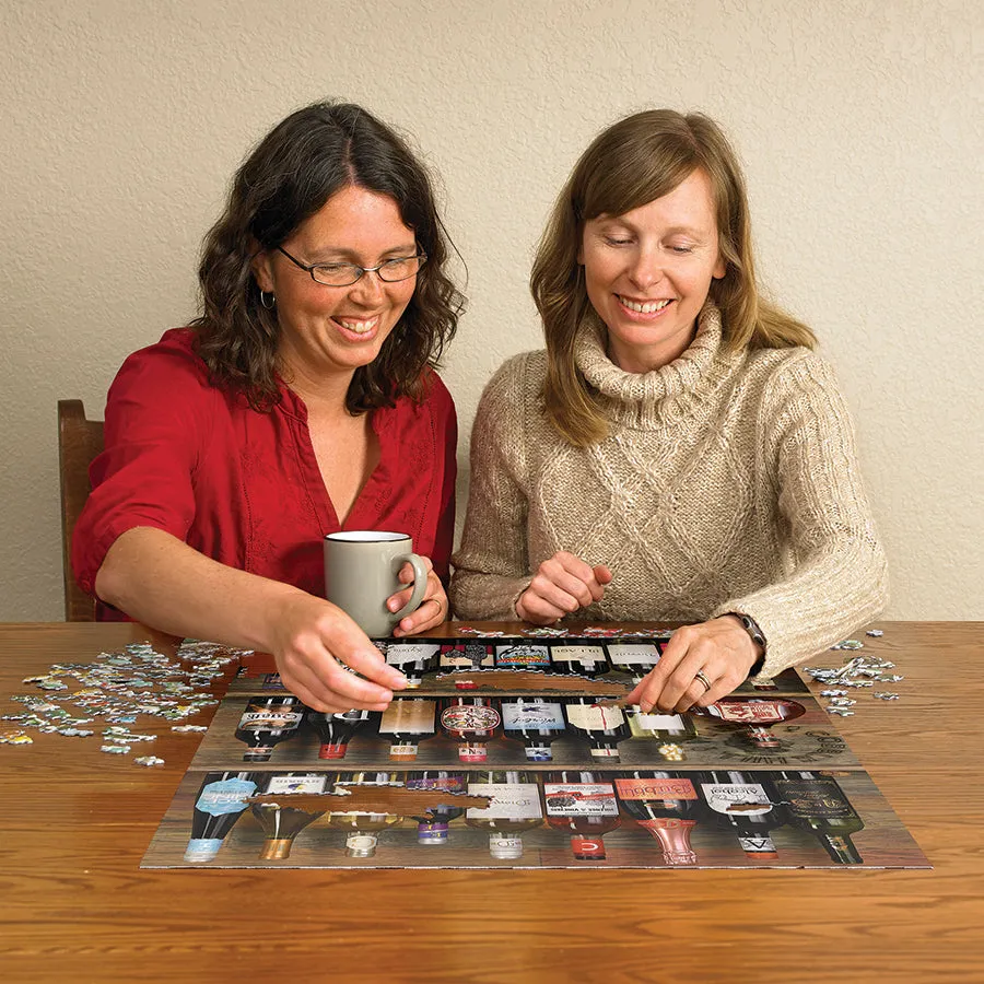 Cobble Hill Wine Alphabet puzzle 1000 piese vin