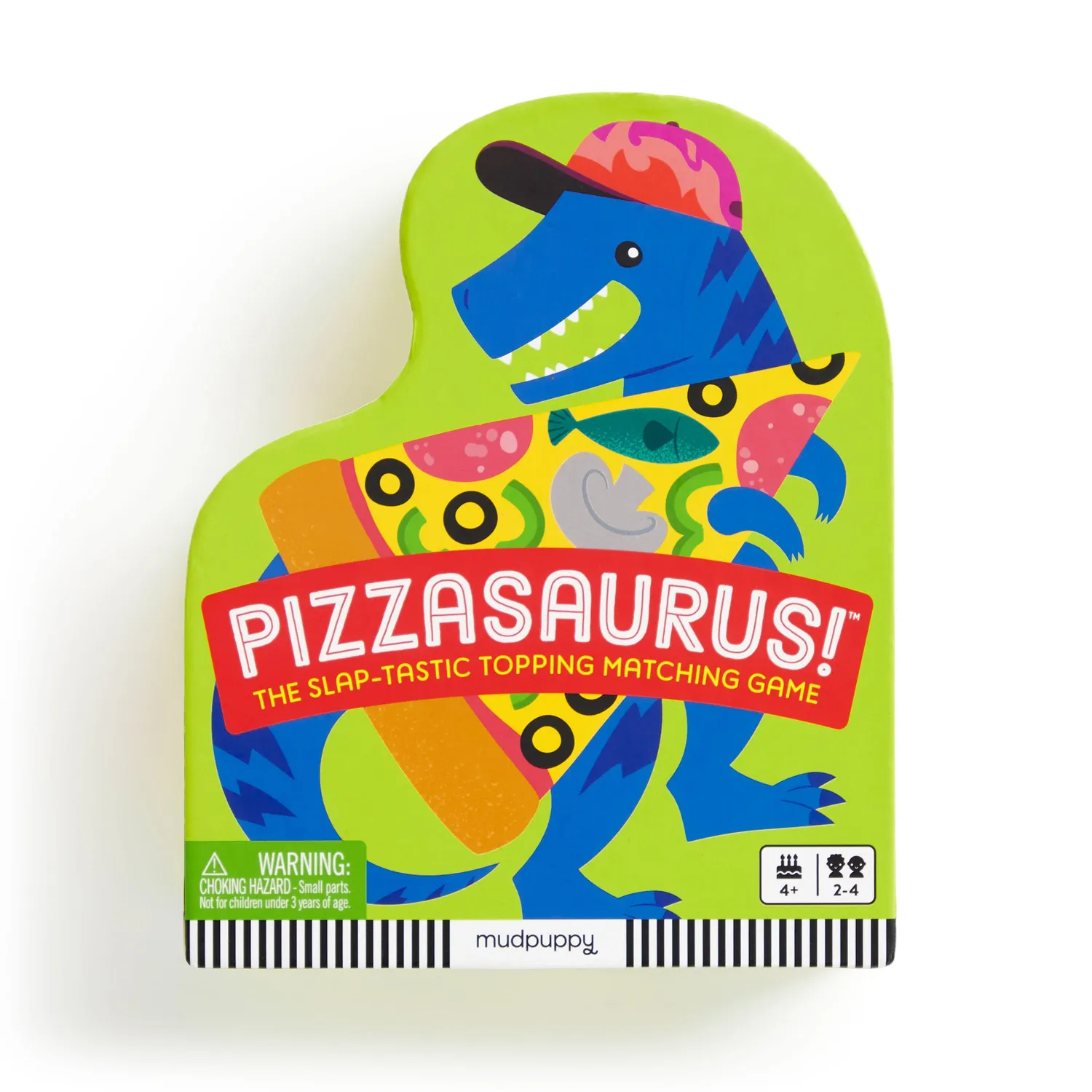 Mudpuppy Pizzasaurus joc de carti cu pizza dinozauri