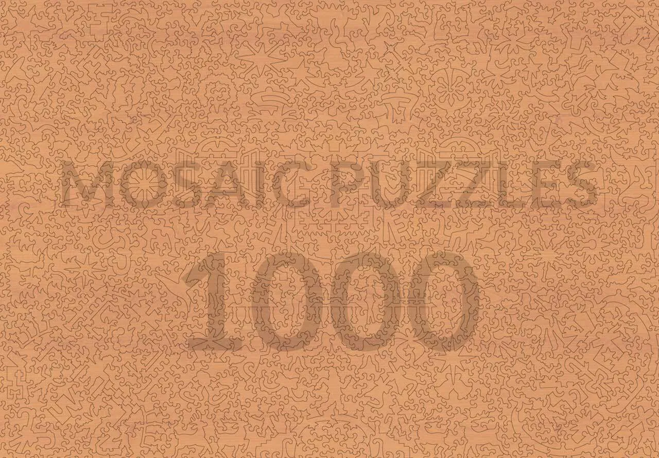 Mosaic Puzzles Dreaming about Christmas puzzle lemn 500 piese