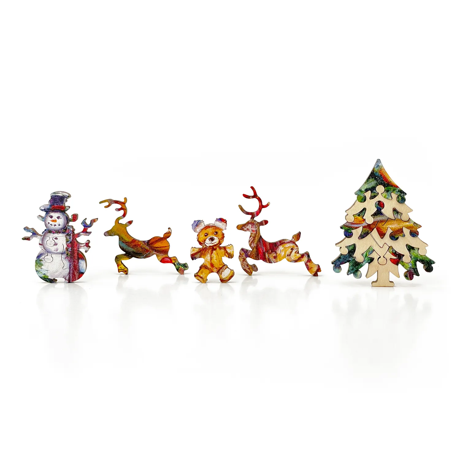 Hidden Piece Old Fashioned Christmas puzzle 526 piese