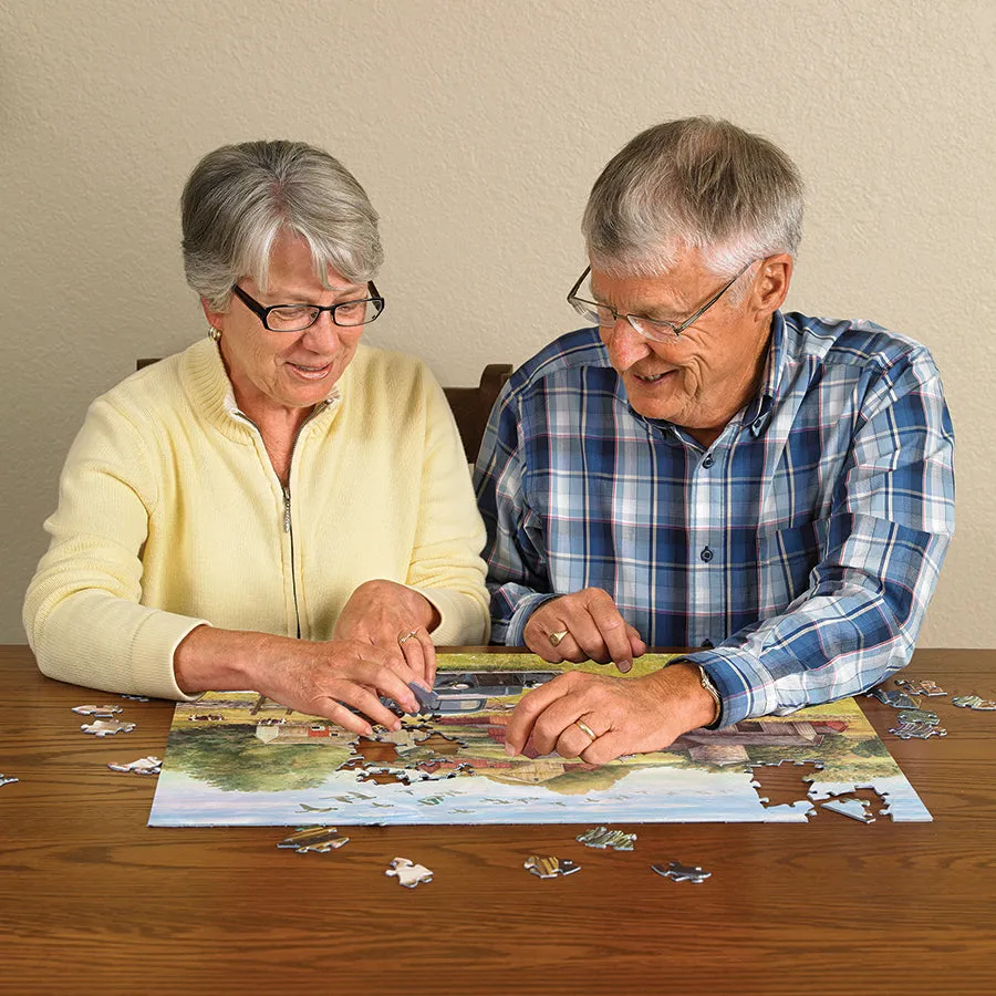 Cobble Hill Summer Afternoon on the Farm puzzle 275 piese mari