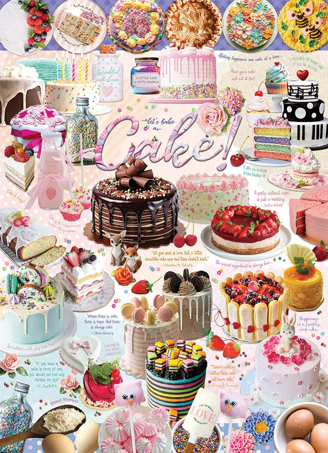 Cobble Hill Cake Time puzzle 1000 piese prăjituri