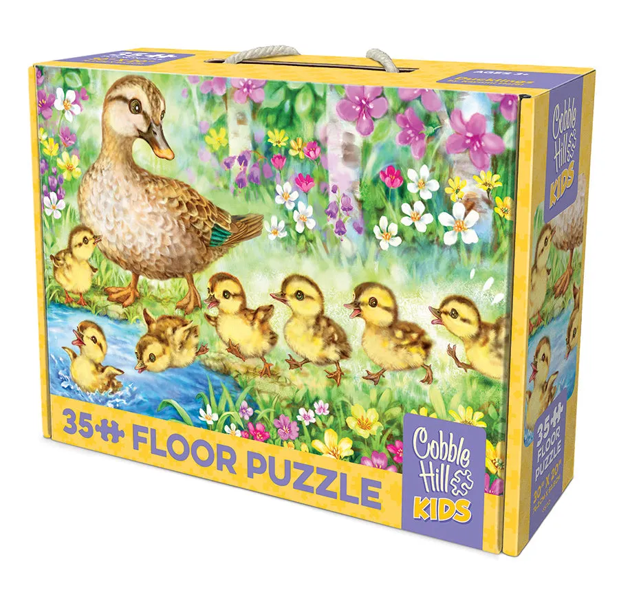 Cobble Hill Ducklings puzzle podea 35 piese rătute