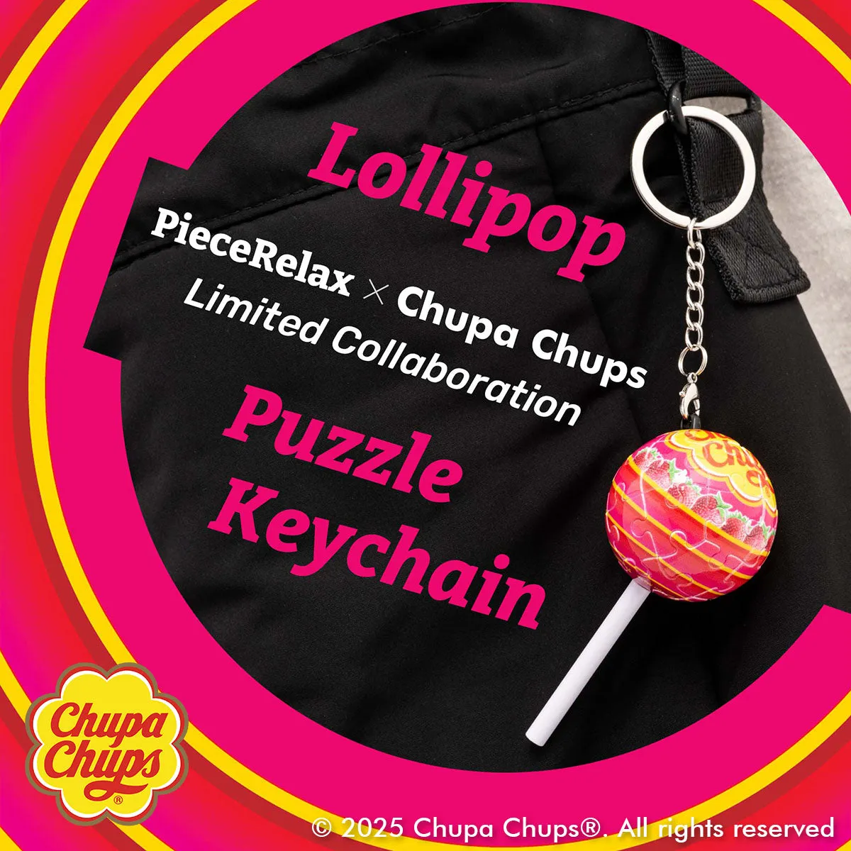 PieceRelax Chups My Flavor Strawberry A3891 breloc puzzle 3D
