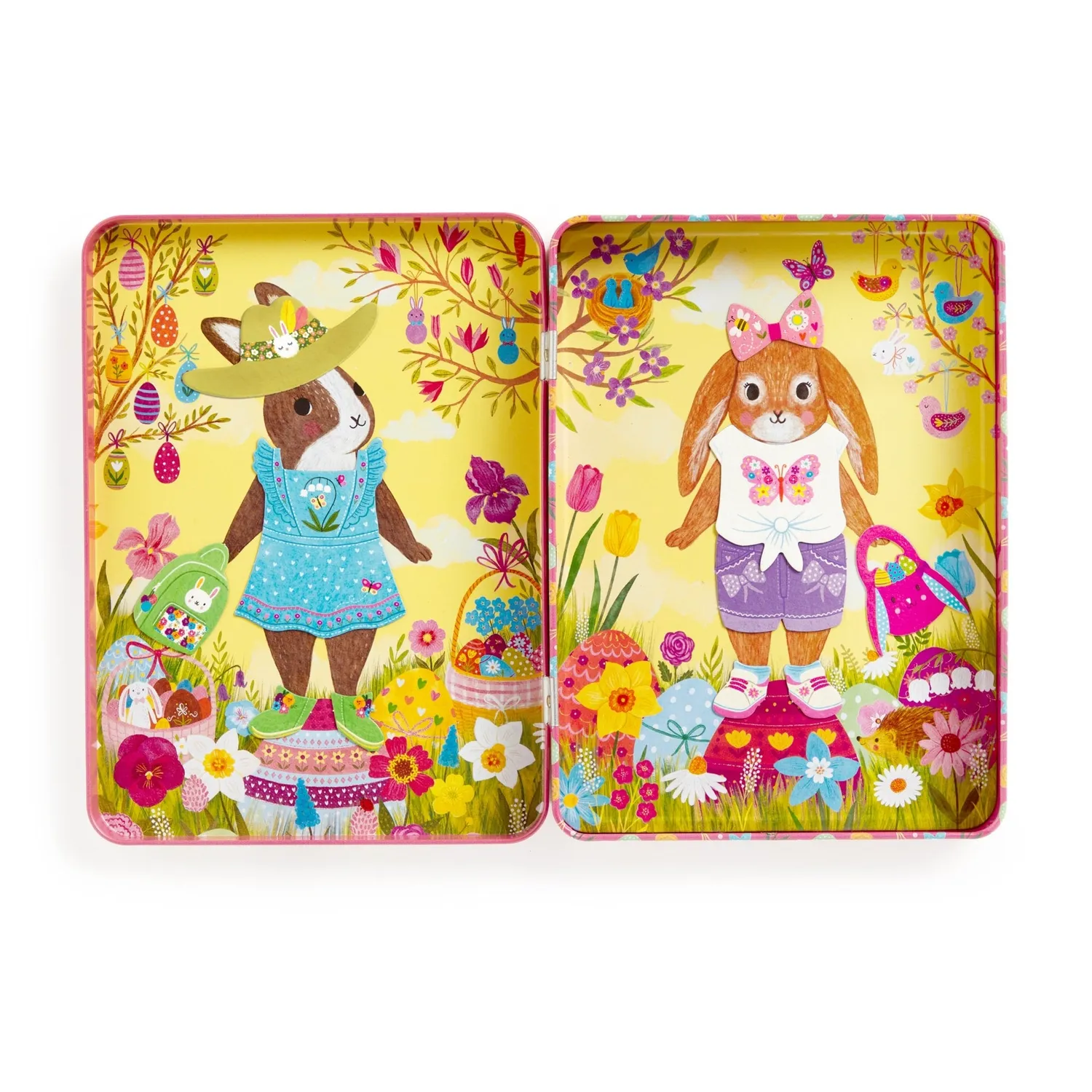 Mudpuppy Garden Bunnies Set magnetic 40 magneți 4+ ani