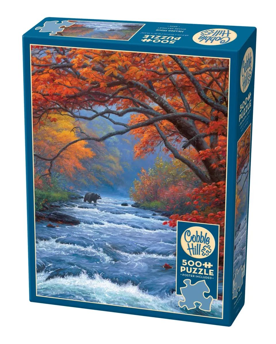 Cobble Hill Headed Home puzzle 500 piese urs toamna