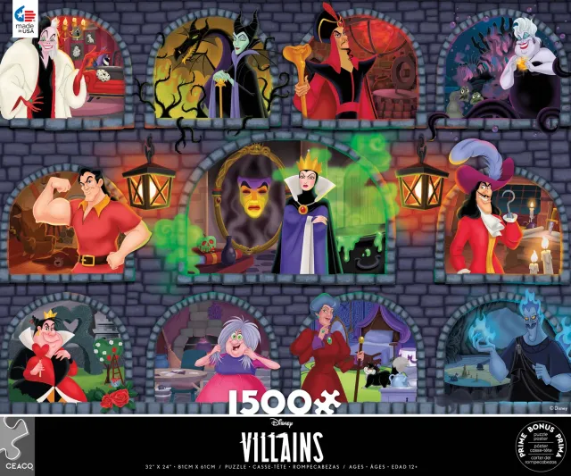 Ceaco Villains Underground puzzle 1500 piese colaj