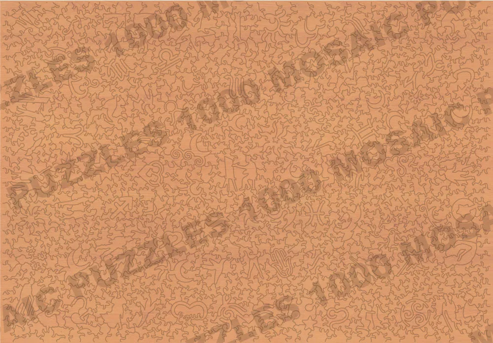 Mosaic Puzzles Three White Cottages puzzle lemn 500 piese Van Gogh