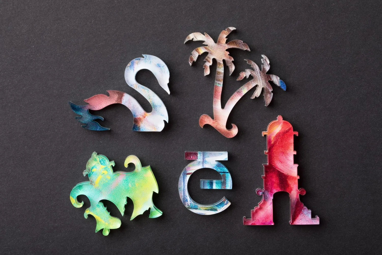Eklektik Pieces Swan Palm Beach puzzle 260 piese