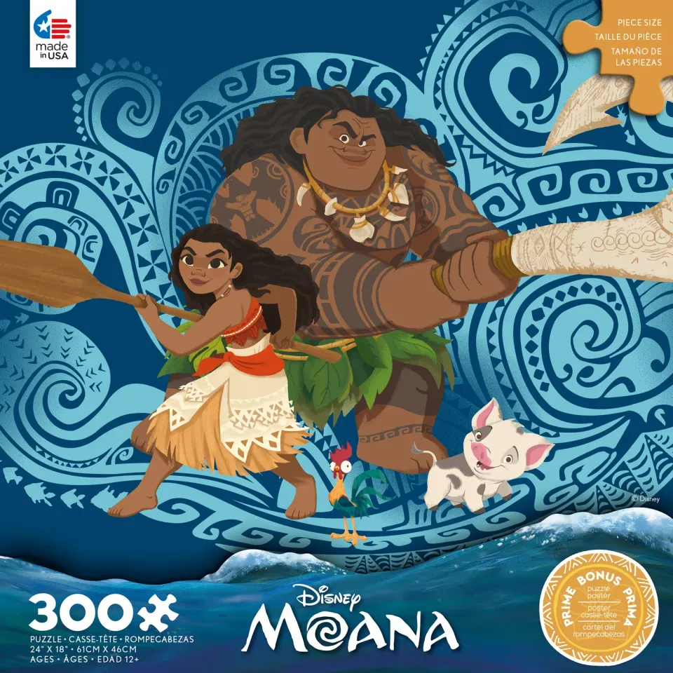 Ceaco Disney Moana and Maui puzzle 300 piese mari