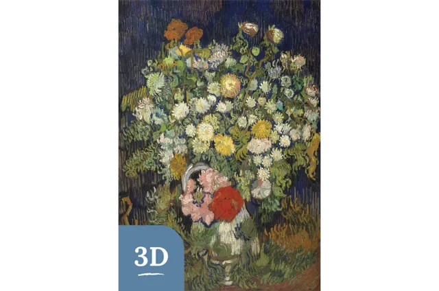 Mosaic Puzzles Heritage Bouquet of Flowers Van Gogh puzzle 3D 500 piese