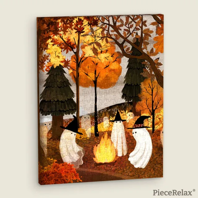 PieceRelax Autumn Bonfire HN1474 puzzle canvas toamna