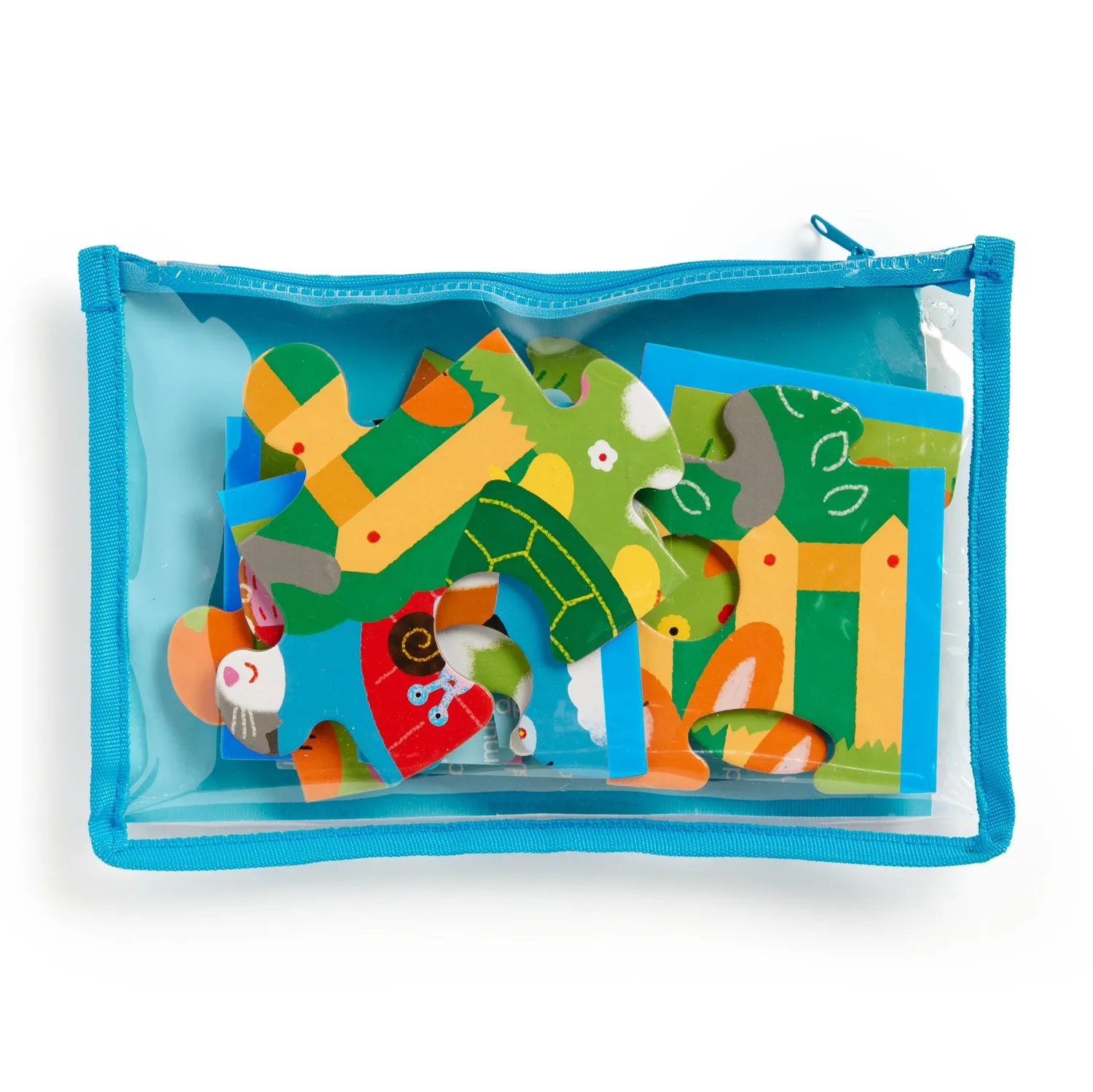 Mudpuppy Playful Pets puzzle 12 piese husa