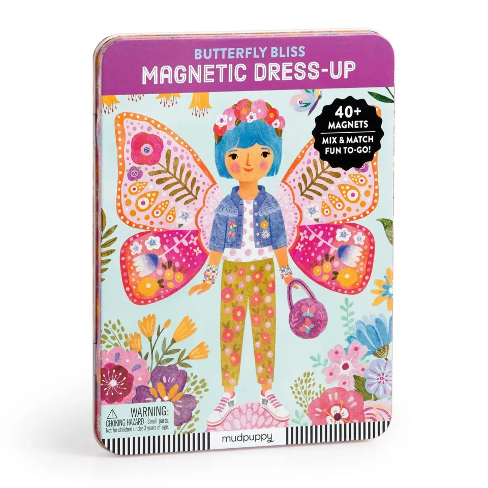 Mudpuppy Butterfly Bliss joc magnetic 40+ magneti