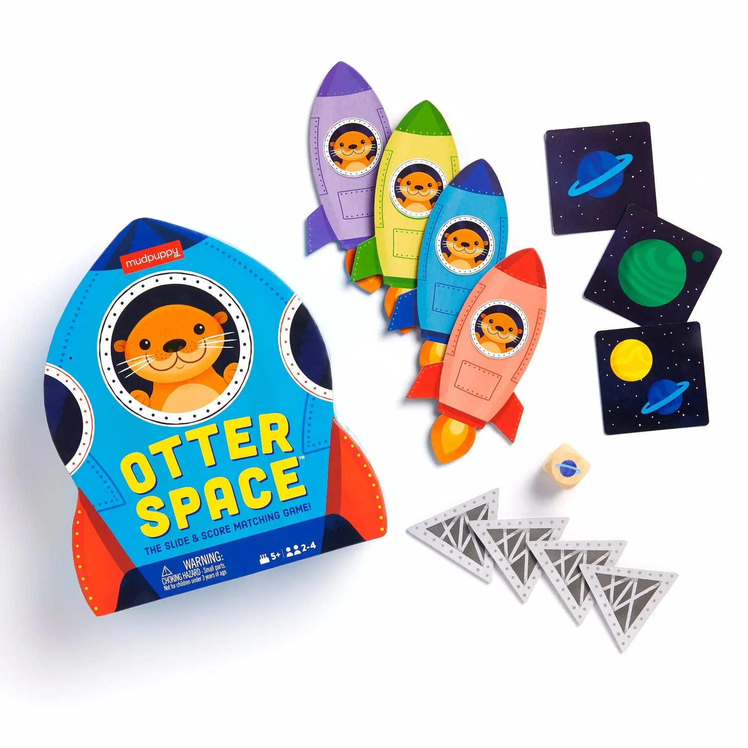 Mudpuppy Otter Space joc de masă 2-4 jucători planete
