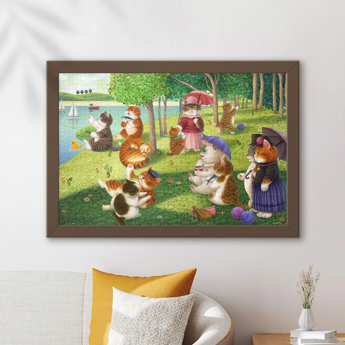 PieceRelax PieceClicks A Sunday Afternoon Island Cat U1104 puzzle 2000 piese