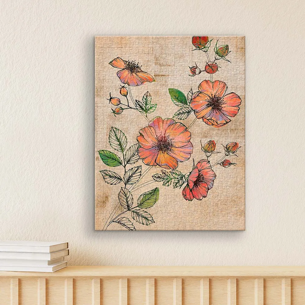 PieceRelax Retro Wild Rose HN1301 puzzle panza floral