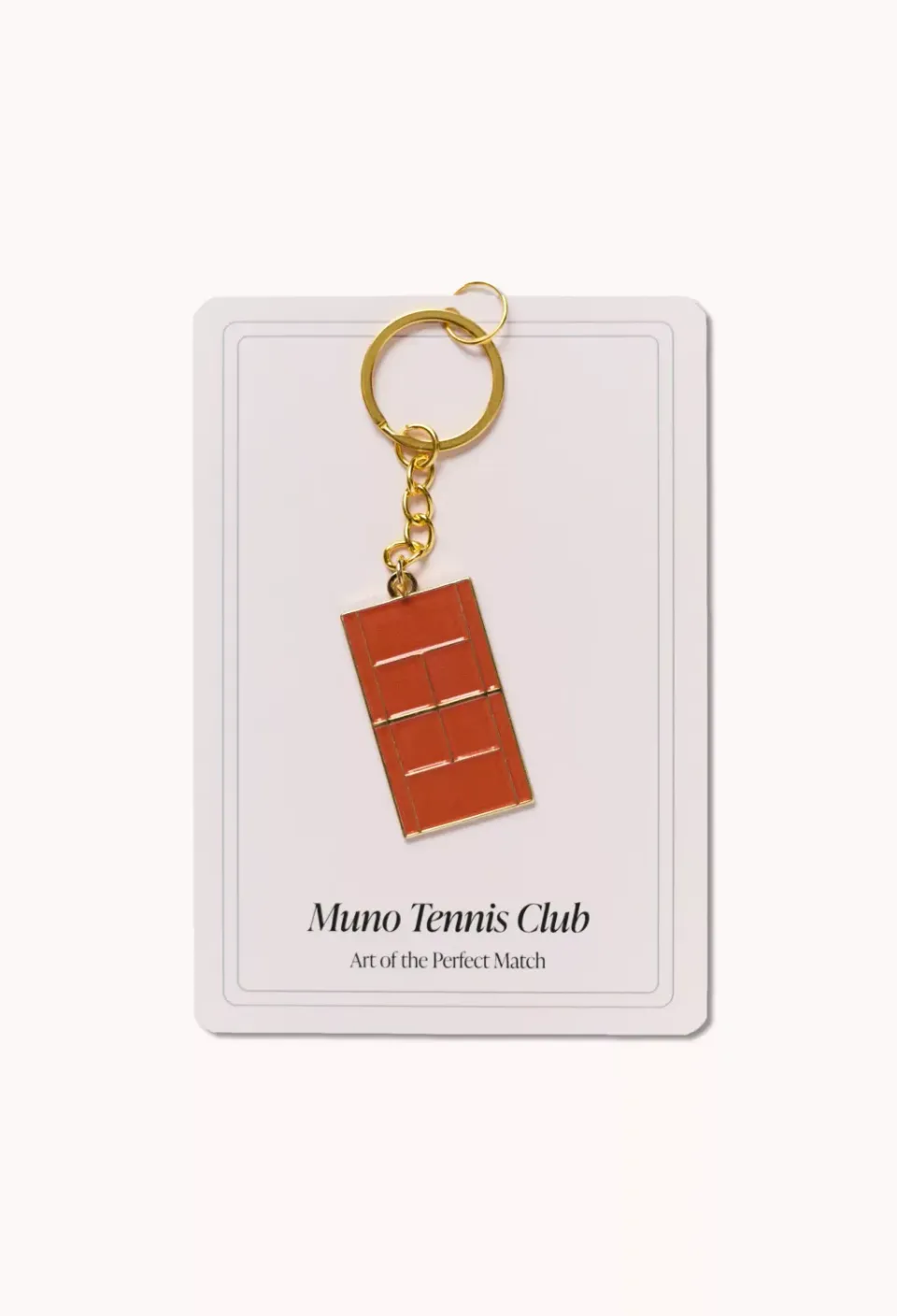 Muno Puzzle Muno Tennis Club Set & Match breloc caramiziu