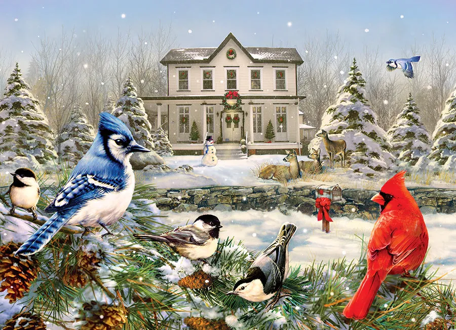 Cobble Hill Country House Birds puzzle 1000 piese păsări