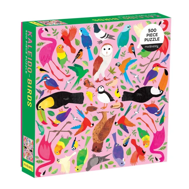 Mudpuppy Kaleido-Birds puzzle 500 piese