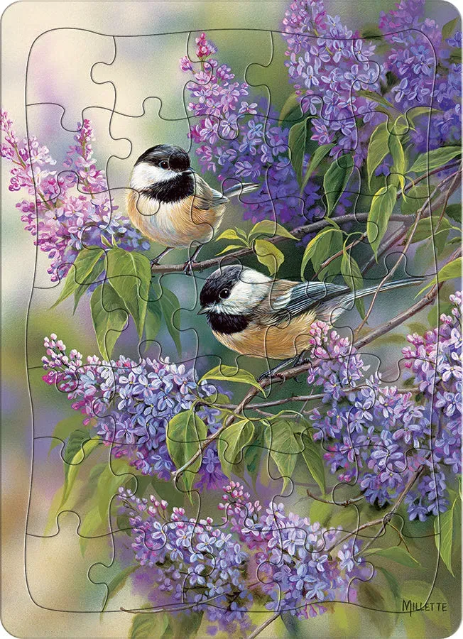 Cobble Hill Chickadee Duo puzzle tavă 35 piese copii