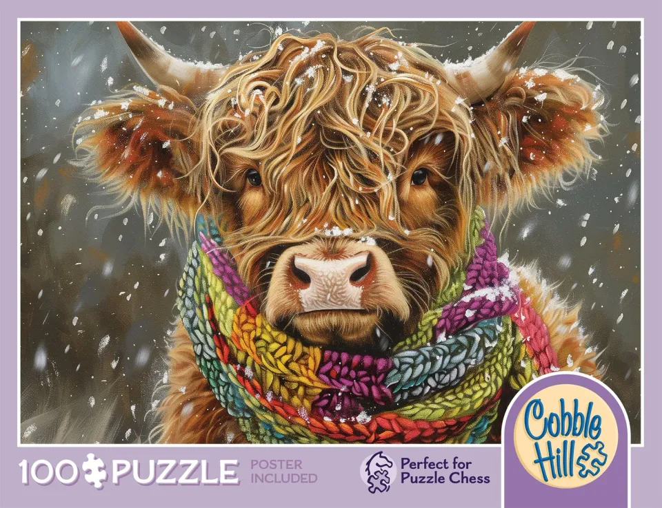 Cobble Hill Wee Coo puzzle 100 piese văcuță