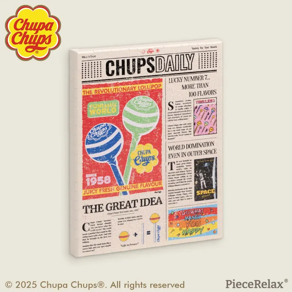 PieceRelax Chups Daily HN1435 puzzle canvas mic