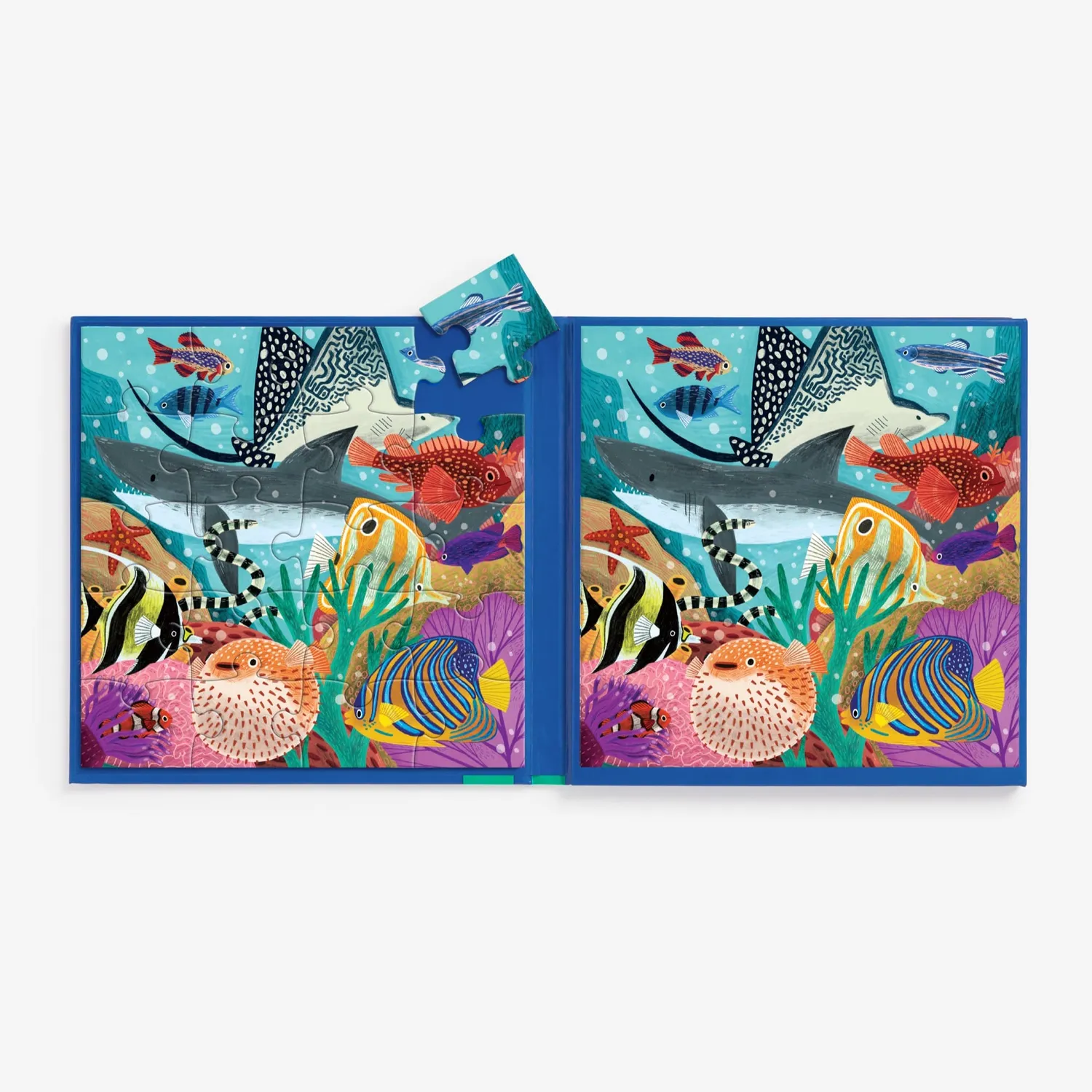 Mudpuppy Depths of the Seas puzzle magnetic 2x20 piese