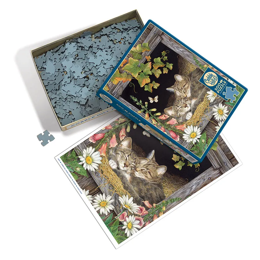 Cobble Hill Sisters puzzle 500 piese pisici