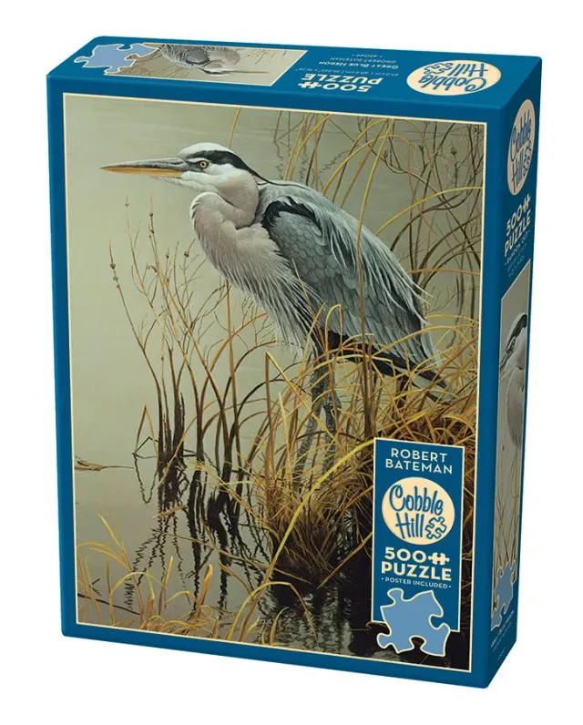Cobble Hill Great Blue Heron puzzle 500 piese natura
